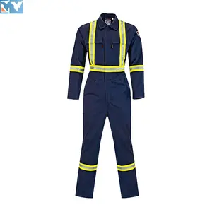 Fabbrica OEM cotone ignifugo abbigliamento sicurezza abbigliamento da lavoro industriale