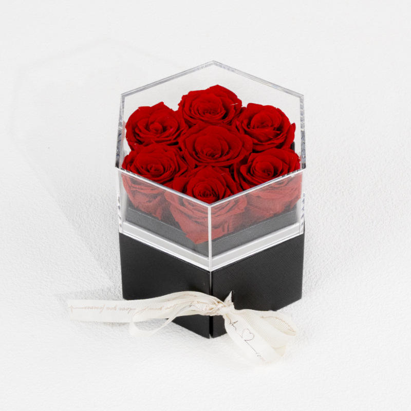 กล่องอะคริลิคทรงเพชร 7 ชิ้น