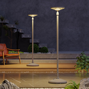 Luces Solares de Jardín de la Serie Dandelion, de Aluminio, Resistentes al Agua IP65, Iluminación LED para Césped y Paisaje - Product Image 1