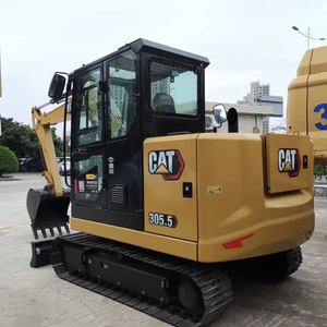 Excavadora Caterpillar usada en buen estado, máquina excavadora de gato de construcción de 5 toneladas CAT305.5E CAT305.5E2 a la venta - Product Image 1