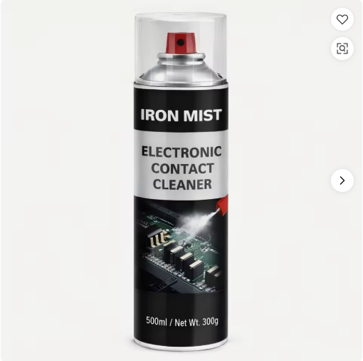 IRON MIST Electronic Contact Cleaner Fast Drying Electrical Contact Grease and Dirt Remover for Circuit Board Repair