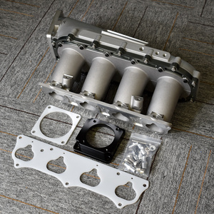 Race 90mm Throttle Body K20 K24 Engine Intake Manifold for Honda Civic 2002 -2005 Coupe Si Rsx K Series K Swap - Product Image 1