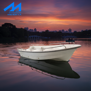 Bote de Pesca para <span class=keywords><strong>8</strong></span> Personas de Fibra de Vidrio de 5 Metros, Lancha Rápida de Trabajo para Aguas Poco Profundas Directo de Fábrica - Product Image 3