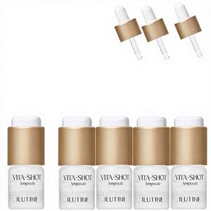 Ampolla Líquida Iluminadora con Ácido Hialurónico, Vitamina C + Niacinamida para el Rostro, Tono Radiante, Antienvejecimiento, Fórmula Ligera para Todo Tipo de Piel - Product Image 1