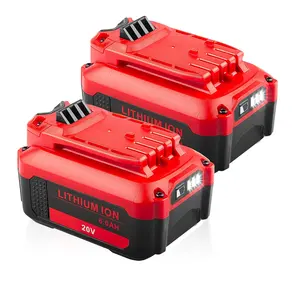 Batterie de remplacement au lithium-ion 5.0Ah Craftsman 20v Drill Battery V20 pour Craftsman Battery 20v CMCB204 CMCB202