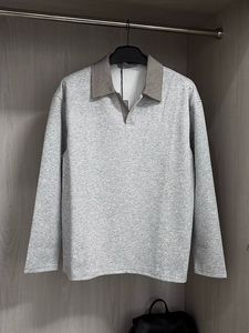 Nuova elegante <span class=keywords><strong>Polo</strong></span> da <span class=keywords><strong>uomo</strong></span> in maglia con collo a contrasto camicetta estiva camicia Casual per <span class=keywords><strong>uomo</strong></span> camicie a maniche lunghe - Product Image 1