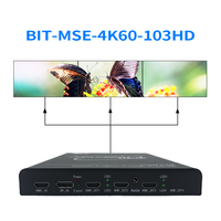 Contrôleur de fusion professionnel : résolution/rotation personnalisées, cœur FPGA, zéro latence, 3 sorties HDMI
