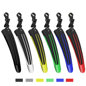 Garde-boue réglable pour vélo de route et VTT Garde-boue en plastique Lowrider coloré pliable de 29 pouces Garde-boue personnalisé de 28 pouces - Product Image 1
