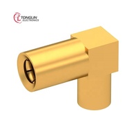 Connecteurs PCB TL 7405-1521-005 Connecteur SSMB Prise Femelle 50 Ohms à Sertir 74051521005 Suspendu en Ligne à Angle Droit