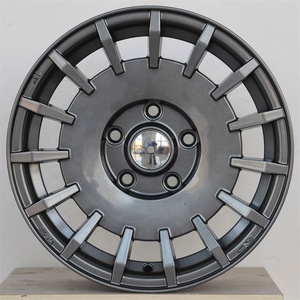 Vente flash Jantes en alliage 4 5 trous 15 <span class=keywords><strong>16</strong></span> pouces 4*100~114.3 5*100~114.3 pour <span class=keywords><strong>OZ</strong></span> <span class=keywords><strong>Racing</strong></span> Blanc Rouge Détail Gris métal - Product Image 3