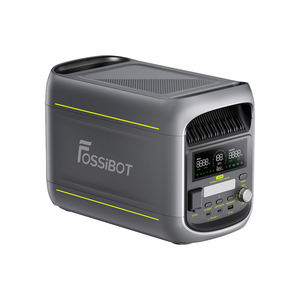 Station d'alimentation portable FOSSIBOT F1800 1024Wh 1800W avec 6 ports de charge rapide, 500W solaire, batterie LiFePO4, alimentation de secours extérieure - Product Image 1