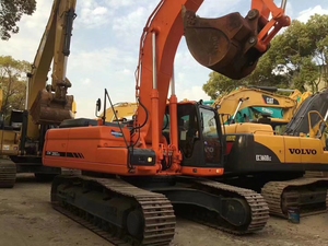 Excavatrice sur chenilles Doosan DX350LC d'occasion, moteur Doosan d'origine Corée, excavatrice sur chenilles 350LC d'occasion, construction de barrages, exploitation minière - Product Image 3