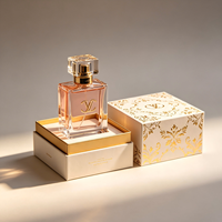Flacon de parfum de haute qualité 5ml 15ml 50ml, boîte cadeau en papier, impression UV, texture mate pour parfum de marque privée