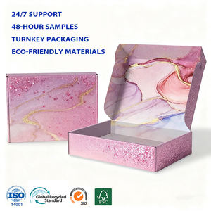 Cajas <span class=keywords><strong>de</strong></span> Papel Kraft Reciclables Personalizadas para Envíos por Correo, Accesorios para el Cabello, Empaque para Lentes <span class=keywords><strong>de</strong></span> Contacto - Product Image 2