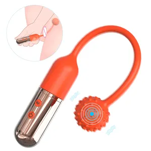 S-HANDE soft silicone Pink Ball silicone loveegg Orange breast vibrator clitoris stimulate vagina vibrator sex toy for woman