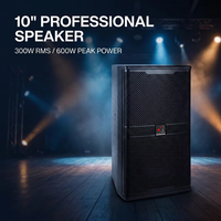 Speaker Karaoke NEARSTAR 10 Inch 300W Profesional PA Loudspeaker Tweeter 1.5 Inch Sistem Suara Berkabel untuk Panggung Klub