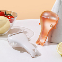 Nieuw Schilmesje Schattig Fruitschaafmes Multifunctioneel Schilartefact Met Doos Opbergtype Schraper