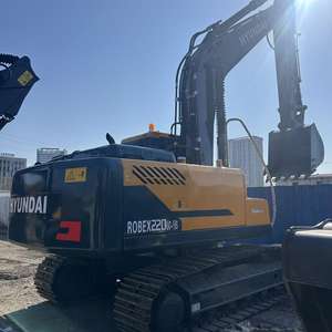Excavatrice Hyundai 220 d'occasion, moteur d'origine, bon état de marche, à bas prix - Product Image 2