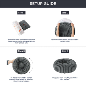 Hovicaed 2025 New Fur Donut Dog <strong>Bed</strong> Luxury Comfortable Round Dog <strong>Bed</strong> Washable Cat Mat Warm <strong>Pet</strong> <strong>Bed</strong> - Product Image 4