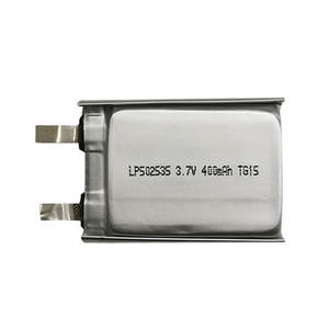 LP502535 3.7V 400Mah Li-Po Batterij Cel Met Dubbele Soldeer Voeten - Product Image 1