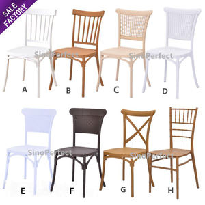Foshan Furniture Multiple Styles <b>Hotel</b> Event Wedding Resin Napoleon Chiavari Cross Back Plastic Events <b>Chairs</b> - Product Image 1
