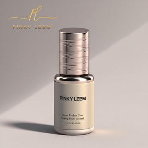 Pinky Leem Private <b>Label</b> Latex Free 1Second Low Humidity Fast Drying Waterproof Eyelash Extension Adhesive Glue Eye Lash Glue - Product Image 2