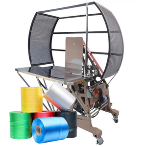 Tốc độ cao Tự động Máy buộc cho hàng hóa mềm tự động PE ban nhạc đóng đai Máy buộc máy - Product Image 2