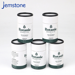 Emballage en tube de papier imprimé en quadrichromie, écologique et recyclable, pour poudre de collagène et poudre de protéines - Product Image 2