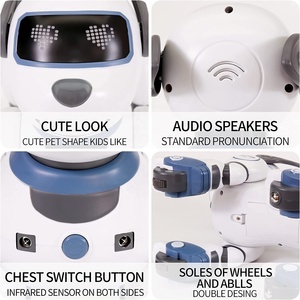 RC Control remoto Robot perro juguetes truco perro Animal Mini mascota robótica para niños adultos con función táctil bailando caminar - Product Image 6