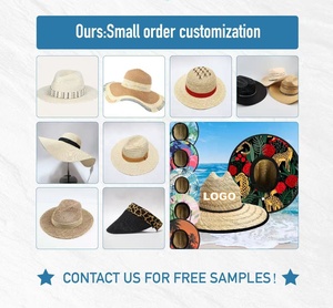 Sombrero de Paja Mexicano de Verano para Hombre y Mujer, Estilo Pava, <span class=keywords><strong>Puerto</strong></span> Rico, Bad Bunny, Hawaiano, Playa, con Nido de Seagrass, Venta al por Mayor - Product Image 3