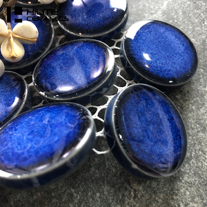 <span class=keywords><strong>Azulejo</strong></span> de <span class=keywords><strong>mosaico</strong></span> azul de porcelana 3d estilo europeo, nuevo producto en China - Product Image 3