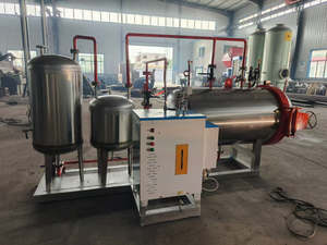 Autoclave de stérilisation 1 tonnes d'abattoir modulaire traitement de rendu des déchets usine de rendu de bétail à petite échelle - Product Image 3