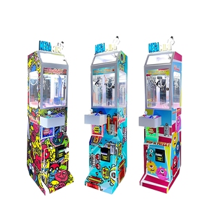Máquina de Juegos Arcade de Alta Calidad Bbypark <span class=keywords><strong>Mega</strong></span> Mini Claw Crane, Funciona con Monedas, en Inglés, Construcción Metálica - Product Image 1