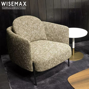 WISEMAX FURNITURE Canapé moelleux <span class=keywords><strong>fauteuil</strong></span> en velours design créatif Salon Century Accent Home Furniture lounge canapé simple chaise - Product Image 2