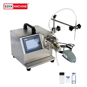 Ceramic pump filling machine Small precise filler for fill high accuracy liquid