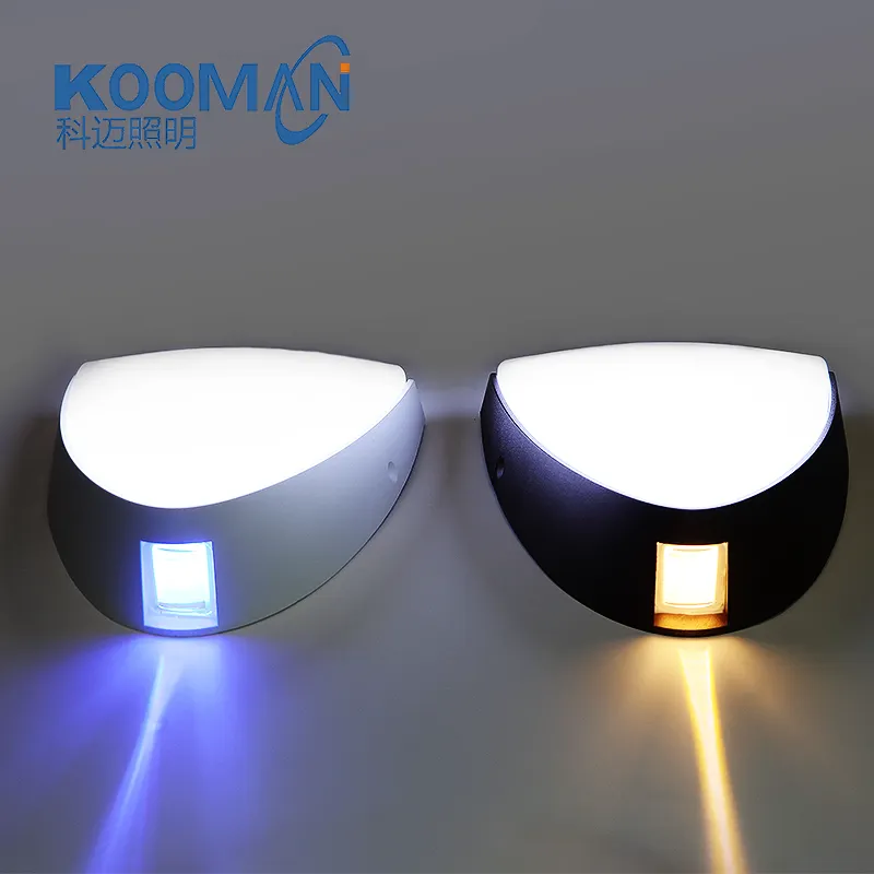 Modern led wall lamp 24W plastic up and down multi color wall light waterproof IP54 indoor outdoor wall light for hotel