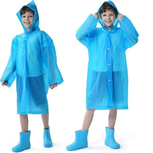 In trẻ em Kích thước PEVA Trọng lượng nhẹ Áo mưa không thấm nước - Product Image 1