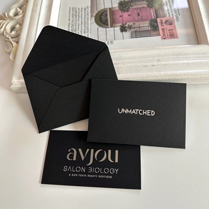 <span class=keywords><strong>Enveloppe</strong></span> d'<span class=keywords><strong>invitation</strong></span> personnalisée de luxe, petite <span class=keywords><strong>taille</strong></span>, argentée, avec logo personnalisé, enveloppes pour lettres, emballage de cartes de visite, <span class=keywords><strong>enveloppe</strong></span> en papier - Product Image 4