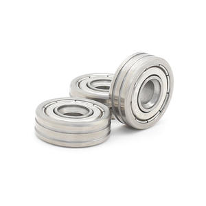 Roulement à billes à gorge profonde non standard S606ZZ 6*18*6mm en acier inoxydable avec poulie de guidage de courroie à tête fraisée - Product Image 3