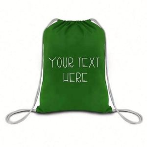 Custom Nylon & Polyester <b>Drawstring</b> <b>Backpack</b> for Sports for Football with Any Design & Logo Printing for Promotions - Product Image 1