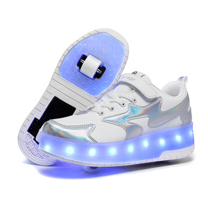 Patines con Ruedas y Luces LED, Zapatos Deportivos Luminosos para Niños, Zapatos para Correr con Luces - Product Image 5