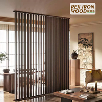Lames de persiennes rotatives à emboîtement de haute qualité, personnalisées, pour l'intérieur et l'extérieur, salon, aluminium et plastique co-extrudé, WPC