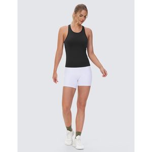 FOXA Racerback Débardeur de sport pour femme, coupe ajustée, sans manches, respirant, pour le yoga - Product Image 6
