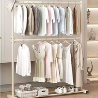 Porte-vêtements en gros, support d'affichage multifonctionnel pour vêtements, nouveau design, support d'affichage pour vêtements, support de vêtements