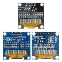 Module OLED 0.96 pouces SPI/IIC I2C blanc/bleu/jaune bleu 0.96 pouces Module OLED 128X64 OLED LCD LED module d'affichage pour ARDUINO