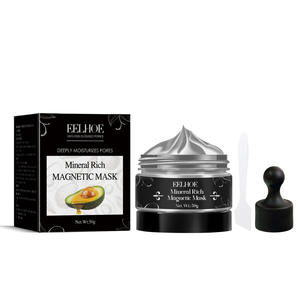 <b>Blackhead</b> <b>Removal</b> Mask Cleanses <b>Blackheads</b> Lightens Pimples Tightens Pores and Controls Oil Smearing for Face - Product Image 1