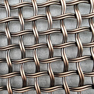 Malla Decorativa Tejida de Acero Inoxidable; Malla de Pared con Diseño de Diamantes Negros; Cortina Colgante para Separar Ambientes; - Product Image 3