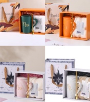 2025 meilleure vente nouvel an saint valentin noël promotionnel tasse serviette ensemble Souvenir mariage et anniversaire merci coffret cadeau ensemble