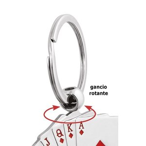 Llavero de Diamantes ROYAL FLUSH POKER para Hoteles - Product Image 3