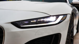 Jagagar F-TYPE अपग्रेड करने के लिए 2014-2019 चार लेंस वाले हेडलाइट्स के साथ फ्रंट बंपर किट - Product Image 6